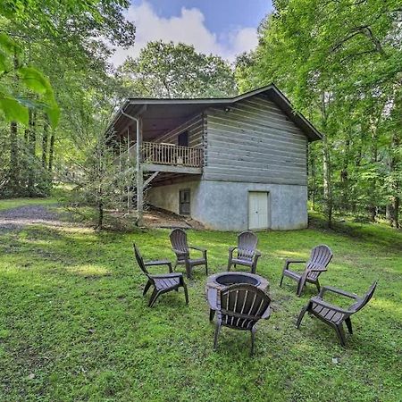 Cozy 'Grey Fox' Cabin Between Boone & 布洛英罗克山 外观 照片