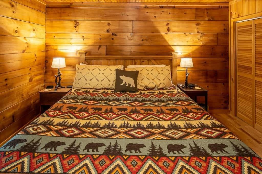 Cozy 'Grey Fox' Cabin Between Boone & 布洛英罗克山 外观 照片