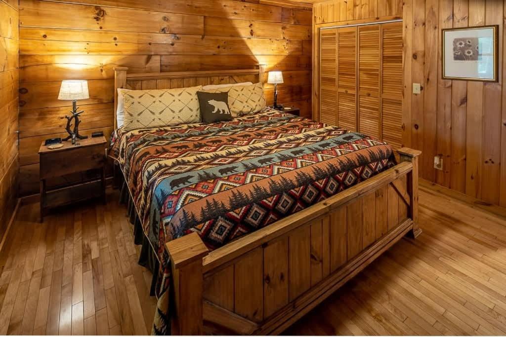 Cozy 'Grey Fox' Cabin Between Boone & 布洛英罗克山 外观 照片